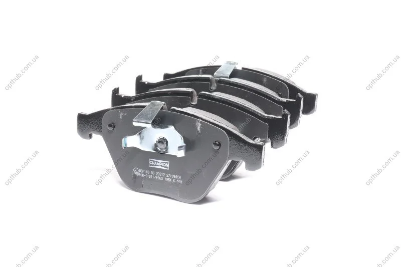 Колодки тормозные дисковые передние BMW 3 (E90), 5 (E60) CHAMPION 571990CH (фото 1)