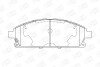 Колодки тормозные дисковые передние NISSAN CIMA (WY33) 96-01, PATHFINDER II (R50) 95-05 CHAMPION 572466CH (фото 2)