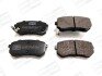Колодки тормозные дисковые задние Hyundai I10 I (PA) (07-)/Kia Picanto I (SA) (04-12) CHAMPION 572527CH (фото 1)