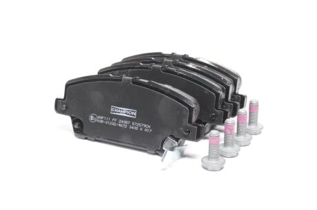 Колодки тормозные дисковые передние Civic VII (06-) CHAMPION 572579CH