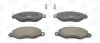 Колодки тормозные дисковые передние Ford Transit (00-06) CHAMPION 573110CH (фото 2)