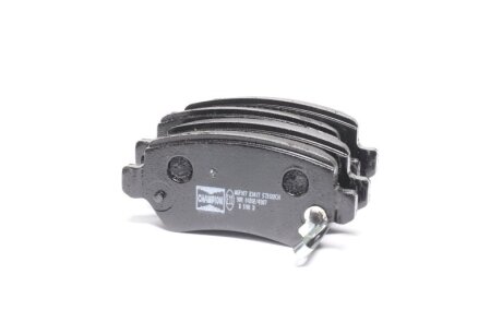 Колодки тормозные дисковые задние OPEL Astra H (04-10), Meriva (10-17) CHAMPION 573122CH