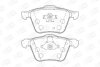Колодки тормозные дисковые передние Volvo XC90 I CHAMPION 573143CH (фото 1)