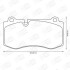 Колодки гальмівні дискові передні MERCEDES-BENZ E-CLASS (W211) 02-09, S-CLASS (W221) 05-13 CHAMPION 573178CH (фото 3)