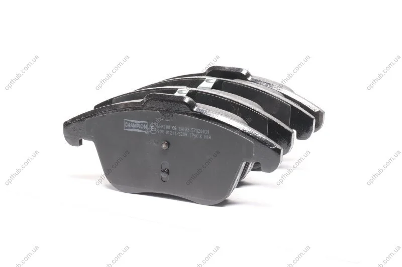 Колодки гальмівні дискові передні FORD Galaxy, Mondeo, S-Max LAND ROVER Freelander VOLVO S80 CHAMPION 573201CH (фото 1)