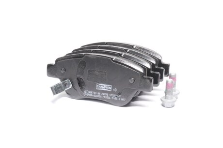 Колодки тормозные дисковые передние OPEL Corsa D CHAMPION 573204CH