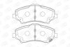Колодки гальмівні дискові передн Dodge Journey (08-)/ Jeep Compass (06-) CHAMPION 573298CH (фото 1)
