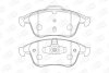 Колодки тормозные дисковые передние Renault Megane III, Scenic III, Fluence (12-) CHAMPION 573316CH (фото 1)