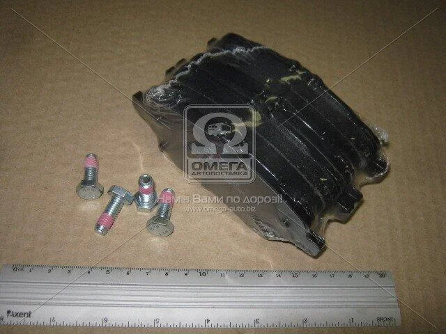 Колодки гальмівні дискові передн Ford Fiesta VI, Transit (14-) CHAMPION 573363CH (фото 1)