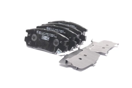 Колодки гальмівні дискові задні CHEVROLET CAPTIVA (C100, C140) 06-|OPEL ANTARA A (L07) 06-|VAUXHALL ANTARA A (L07) 06- CHAMPION 573386CH