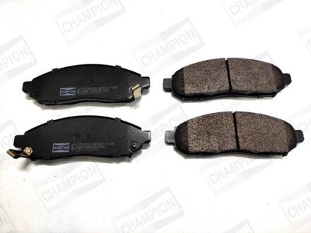 Колодки тормозные дисковые передние Nissan Leaf (10-), Navara (04-) CHAMPION 573431CH
