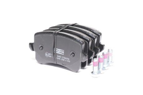 Колодки гальмівні дискові задні VW Tiguan CHAMPION 573667CH