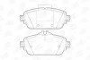 Колодки тормозные дисковые передние MERCEDES-BENZ C-CLASS (W205) 13-, C-CLASS T-Model (S205) 14- CHAMPION 573671CH (фото 2)