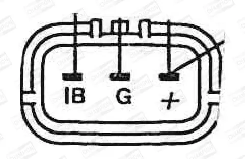 Котушка запалювання PLUG TOP COIL WITH ELECTRONIC -ua CHAMPION BAEA073E (фото 1)