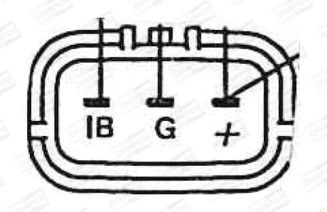 Котушка запалювання PLUG TOP COIL WITH ELECTRONIC -ua CHAMPION BAEA073E