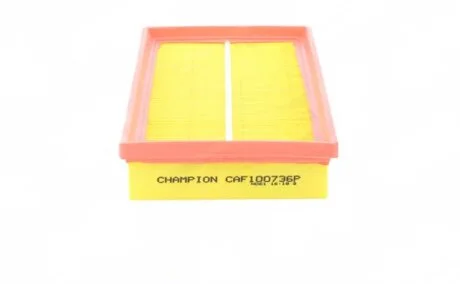 Фільтр повітряний SEAT IBIZA 1.2I 12V 2/02->, VOLKSWAGEN POLO 1.2I 12V 11/01-> -ua CHAMPION CAF100736P