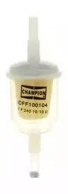 Фільтр паливний ВАЗ 2104-07, 2110, ГАЗ 2410, Таврія (вир-во) CHAMPION CFF100104