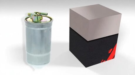 Фільтр паливний AUDI A3 1.9TDI, SKODA OCTAVIA 1.9SDI,TDI, VOLKSWAGEN GOLF IV 1.9SDI,TDI CHAMPION CFF100142