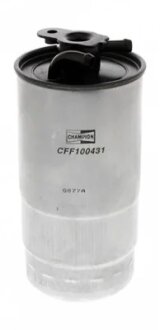 Фільтр паливний BMW 330D (E46) 1/99->3/03, 520D, 525D 2/00->, 530D 9/00-> (E39), X5 3.0TDS; RANGE RO -ua CHAMPION CFF100431
