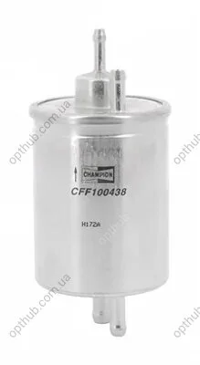 Фільтр паливний MERCEDES C240 V6, C280 V6, CLK320, CLK430, E240 V6, E280 V6 12/96-> -ua CHAMPION CFF100438 (фото 1)