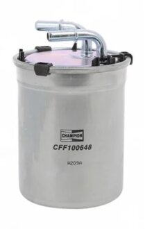 Фільтр паливний SEAT IBIZA V 1.2, 2.0TDI 1/10->, SKODA FABIA II, ROOMSTER 1.2 TDI 3/10->, VW POLO 1. -ua CHAMPION CFF100648