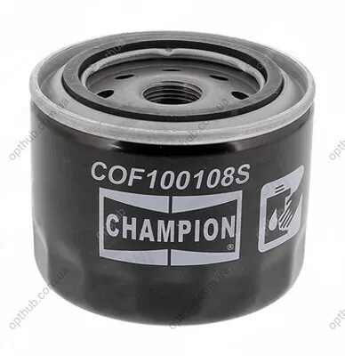 Фільтр масляний CHAMPION COF100108S (фото 1)