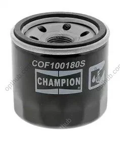 Фільтр оливний CHEVROLET, SUZUKI, DAEWOO (вир-во) CHAMPION COF100180S (фото 1)