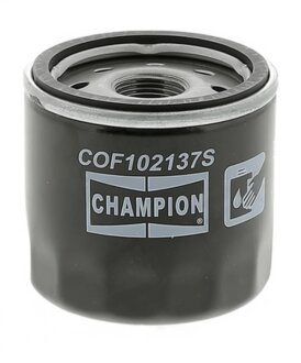 Фільтр масляний NISSAN KUBISTAR 1.2 03-, RENAULT CLIO II 1.2 03-, KANGOO, MODUS 04- (1.2) CHAMPION COF102137S
