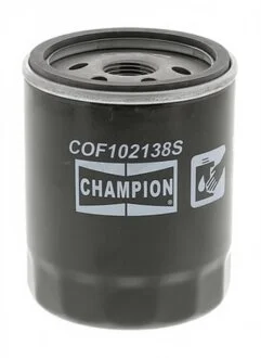 Фільтр масляний FORD C-MAX, FOCUS C-MAX, FOCUS II, GALAXY, MONDEO IV, S-MAX; SMART FORFOUR -ua CHAMPION COF102138S