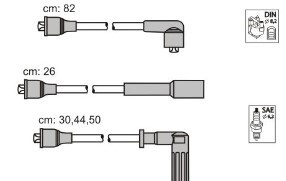Комплект кабелів високовольтних К-Т В.В. ПРОВОДОВ -ua CHAMPION LS-352/190