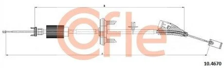 Трос акселератора COFLE 10.4670