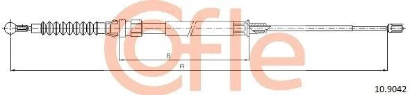 Трос ручника COFLE 10.9042 (фото 1)