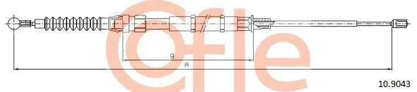 Трос ручника COFLE 10.9043 (фото 1)