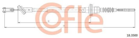 Трос зчеплення COFLE 18.3500