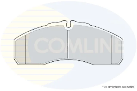 Comline - Гальмівні колодки до дисків COMLINE CBP01173