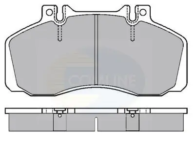 Comline - Гальмівні колодки до дисків COMLINE CBP9002 (фото 1)