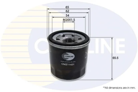 Comline - Фільтр оливи (аналогWL7200/OC195) COMLINE CMZ11431