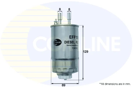 Comline - Фільтр палива (аналогWF8408/KL567) COMLINE EFF156