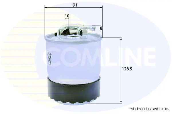 Comline - Фільтр палива (аналогWF8353/KL228/2D) COMLINE EFF178 (фото 1)