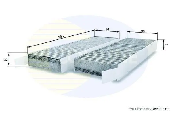 Comline - Фільтр салону COMLINE EKF170A (фото 1)