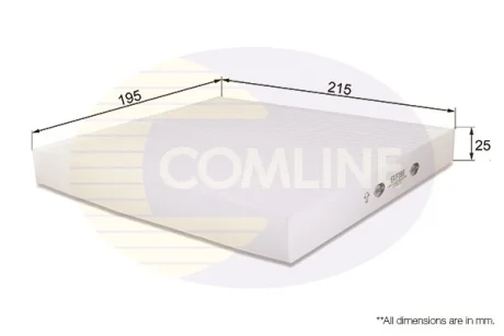 Comline - Фільтр салону (аналогWP9186/LA158) COMLINE EKF188