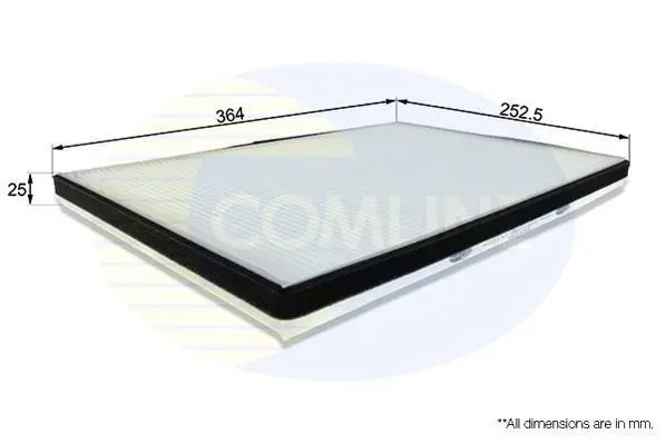 Comline Фільтр салону COMLINE EKF246 (фото 1)