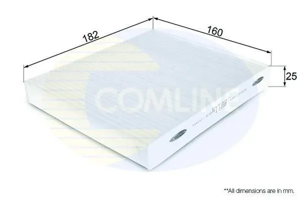 Comline Фільтр салону COMLINE EKF307 (фото 1)