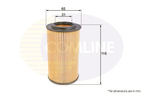 Comline - Фільтр оливи (аналогWL7009/OX153/7D) COMLINE EOF045 (фото 1)