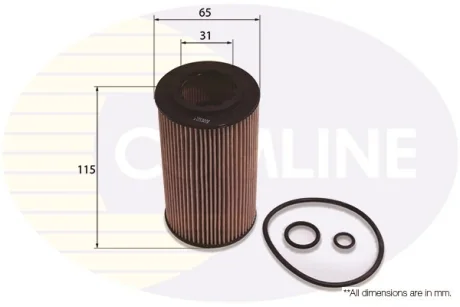 Comline - Фільтр оливи (аналогWL7240/OX153D3) COMLINE EOF073