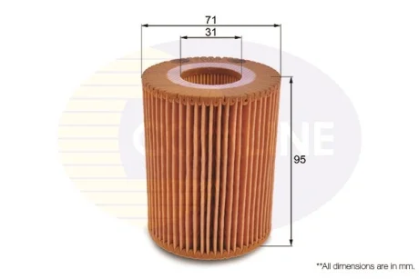 Comline - Фільтр оливи (аналогWL7416/OX380D) COMLINE EOF186