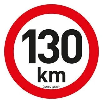 Наклейка 130 км/ч Compass DO 34477