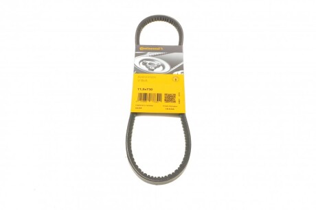 Ремінь генератора VW Caddy/Golf/Passat/Polo CONTINENTAL UA63 Contitech 11,5X730Ld