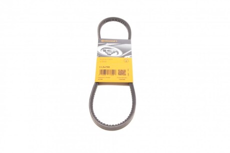Ремінь генератора VW Caddy/Golf/Passat/Polo 1.4-2.0 91-02/Seat Alhambra/Ibiza 91-10 (755x1 (opt-om) Contitech 11,5X755Ld