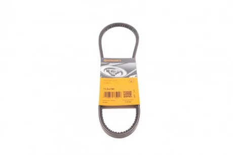 Реминь генератора Audi 100/200/VW Caddy II/Golf III/IV/Passat/Sharan -04 CONTINENTAL UA63 Contitech 11,5X790Ld